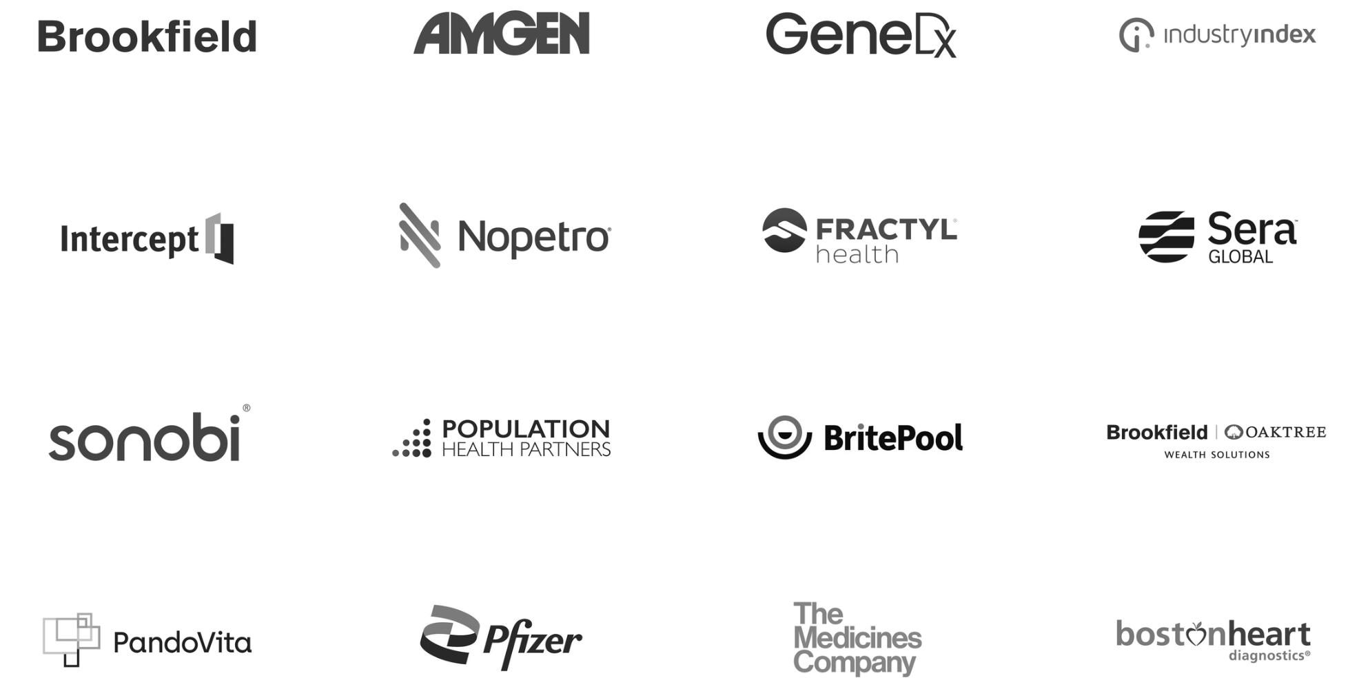 is + at client logos